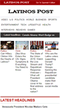 Mobile Screenshot of latinospost.com